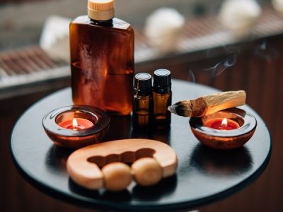 massagem tailandesa com aromaterapia